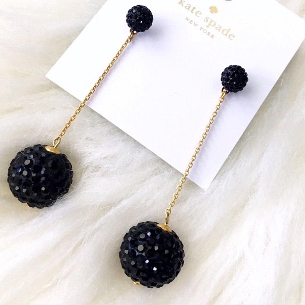 KATE SPADE • Razzle Dazzle Linear Drop Earrings - Picture 4 of 6